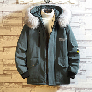 DJ020*新品日系2020冬装 连帽工装大码百搭 棉衣棉服外套P135图片