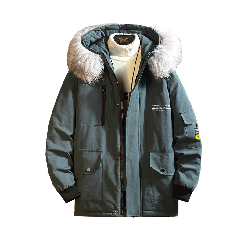 DJ020*新品日系2020冬装连帽工装大码百搭棉衣棉服外套P135,男装棉衣,钱塘7008(原4008)