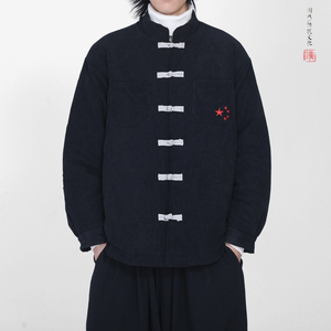 现货！冬2025灯芯绒加厚  盘扣棉衣棉服外套A7103*P100图片