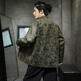 麂皮绒2026春新品新中式婚礼唐装汉服夹克外套A652-P110，男装夹克，钱塘7008(原4008)