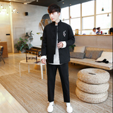 A106棉衣中国风2021冬上善若水棉衣外套p100，男装棉衣，钱塘7008(原4008)