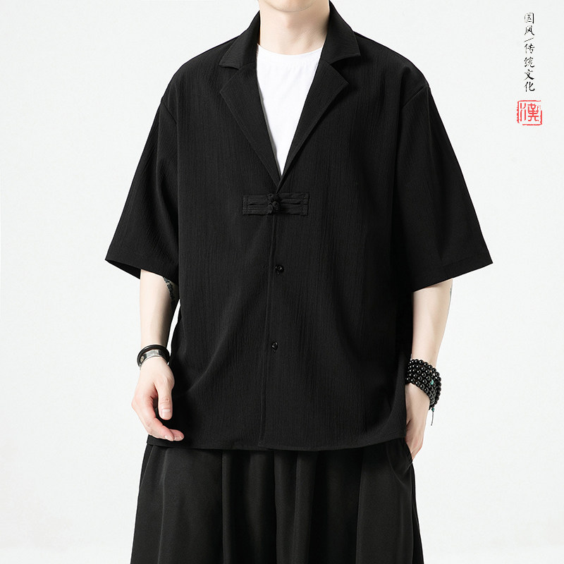 2026夏 新风改良 短袖汉服西装/西服领外套A892-p65图片