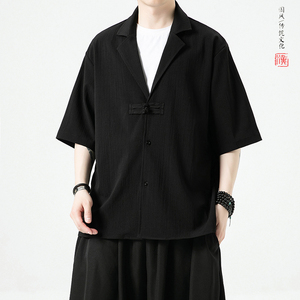 2026夏新风改良短袖汉服西装/西服领外套A892-p65