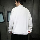 百搭有货2026春棉麻风打底2026春长袖汉服衬衫A619*P70，男装T恤，钱塘7008(原4008)