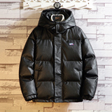 J200*冬款新品2021冬装连帽大码百搭皮衣棉衣外套，男装棉衣，钱塘7008(原4008)