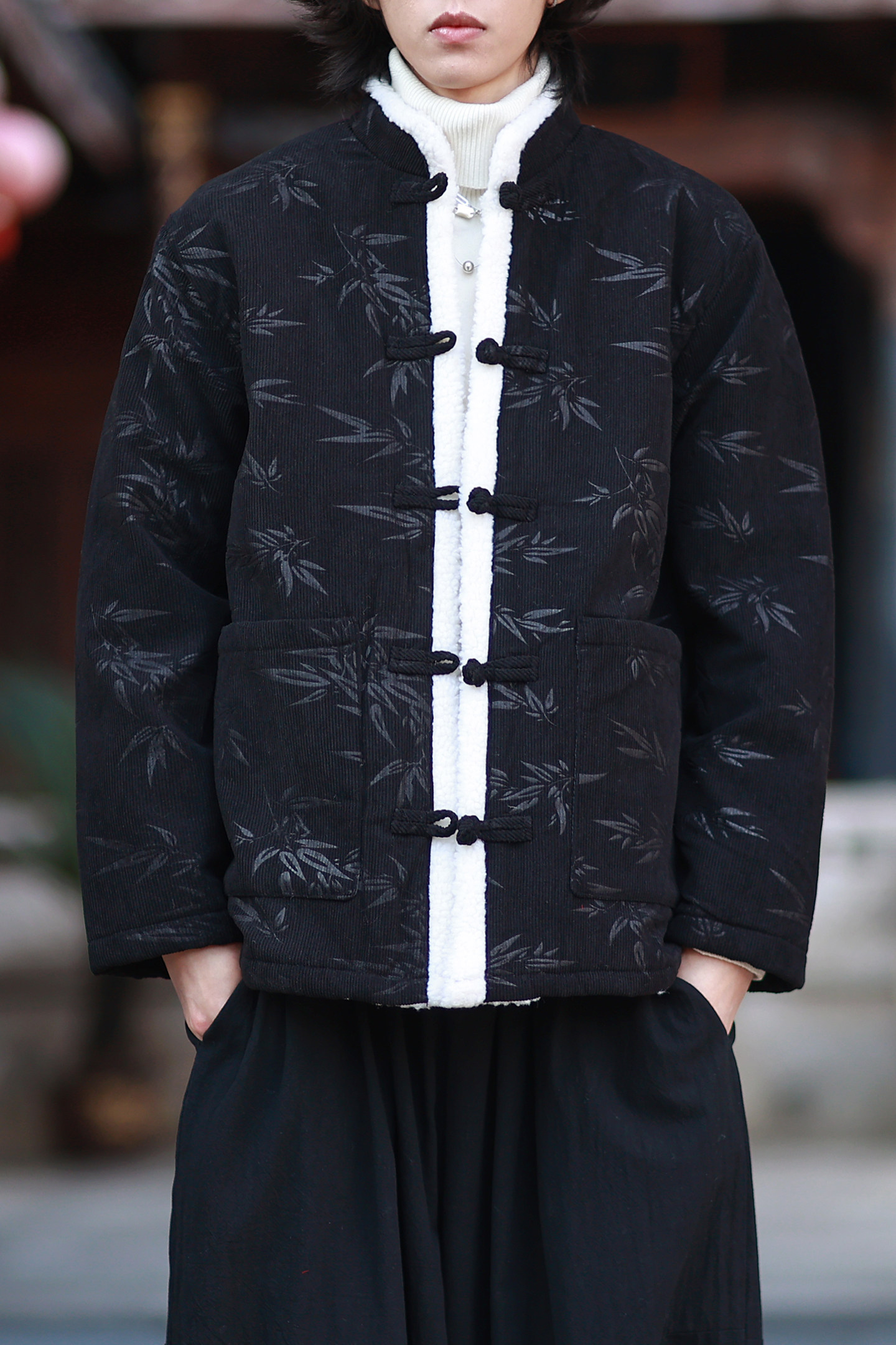 冬2025灯芯绒新中式唐装棉衣加厚汉服棉袄外套A228-P140,男装棉衣,钱塘7008(原4008)