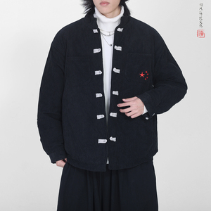 现货！冬2025灯芯绒加厚  盘扣棉衣棉服外套A7103*P100图片