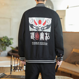 A1090大码风2021秋冬印花款棒球服夹克外套，男装夹克，钱塘7008(原4008)