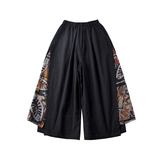 A4016中国风大码2021新品汉服古风大裤哈伦裤宽松九分裤p60，男装休闲裤，钱塘7008(原4008)