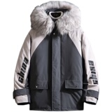 DJ297*加厚2021冬装新款连帽工装大码百搭棉衣棉服外套，男装棉衣，钱塘7008(原4008)