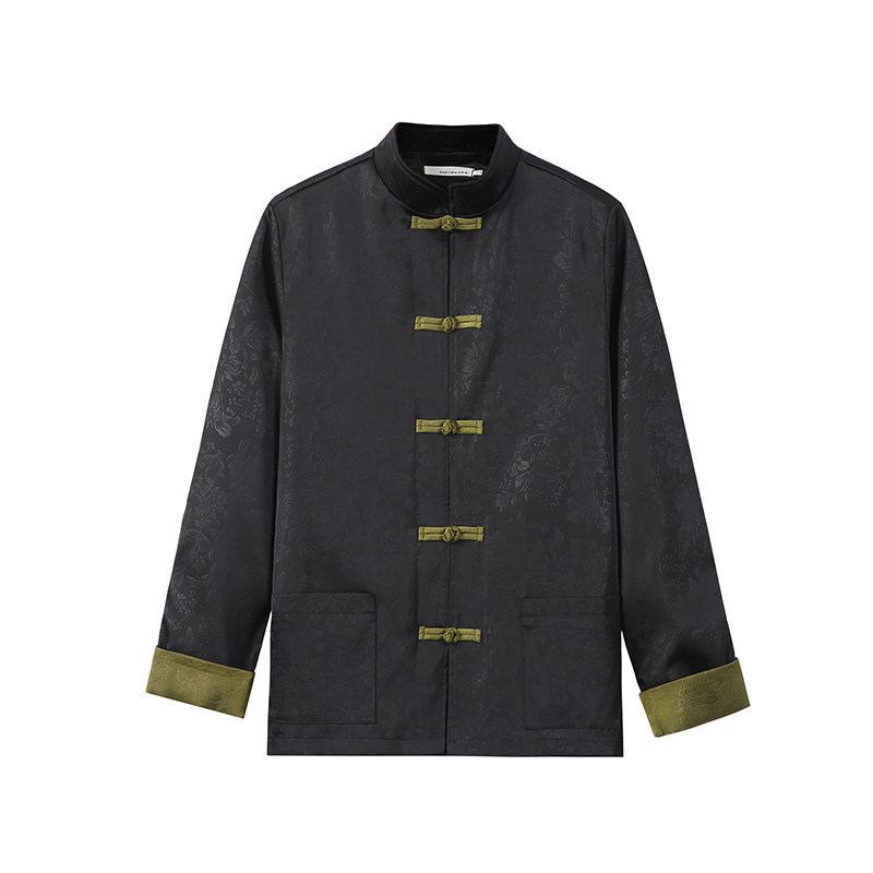 有货！提花2026春新中式婚礼唐装汉服夹克外套A653-P110,男装夹克,钱塘7008(原4008)