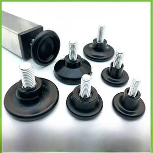 27 30 3845*  M8塑料扬声器增高脚调节桌腿可调高度架子脚脚垫