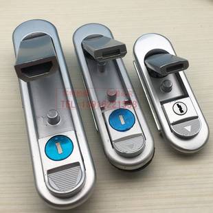 配电箱锁柜锁B配电柜门锁机械弹跳式 把手锁A3013锁AB02锁AB303