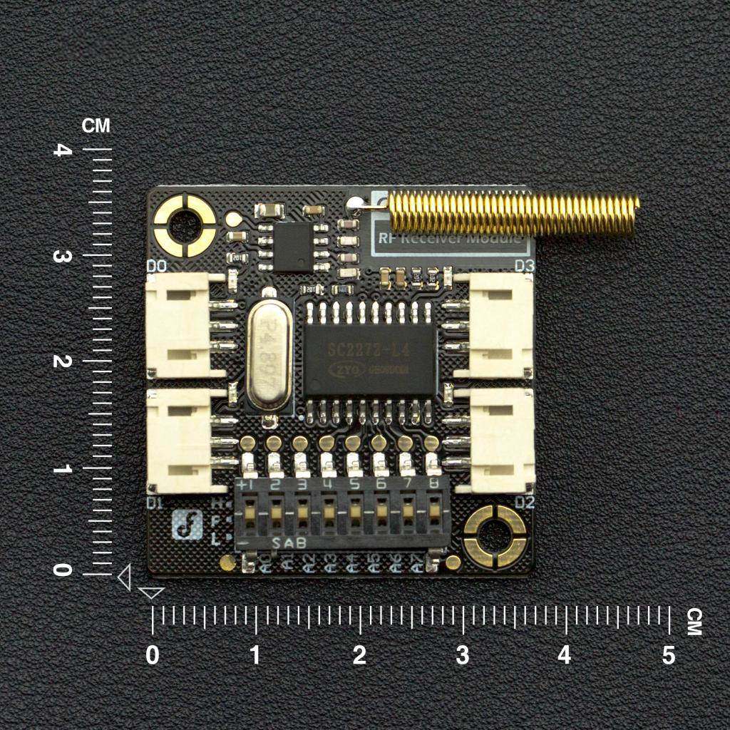 gravity: 315mhz无线射频接收模块采用sc2272-l4低功耗芯片
