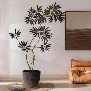 复古花盆大号陶瓷特大号种树百合竹孔雀木千年木龙血树龟背竹花盆