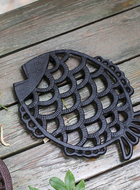 复古铸铁茶托杯垫咖啡杯子隔热垫