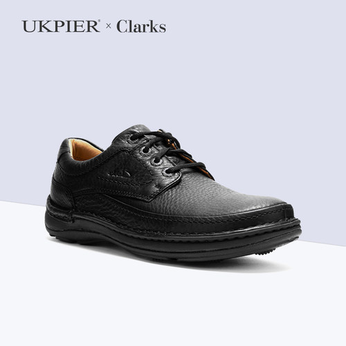 clarks男鞋春夏款气垫商务皮鞋