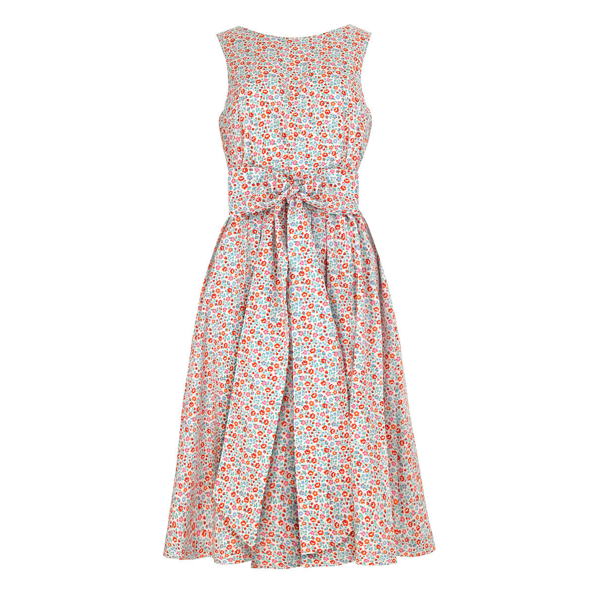 【国内现货】Cath Kidston  复古碎花连衣裙 大蝴蝶结腰带连身裙