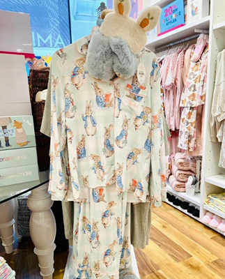 彼得兔女士长袖家居服套装