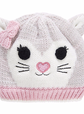 女宝宝可爱风冬季保暖帽