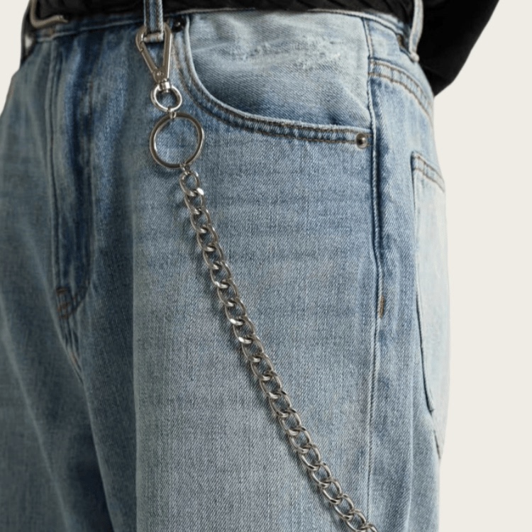 PAPR  WESTERN CARVED TROUSER CHAIN 西部复古雕花合金裤链