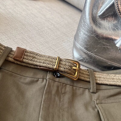 PAPR气质现货【编织腰带】可自由调节编织腰带 休闲百搭 轻松出街