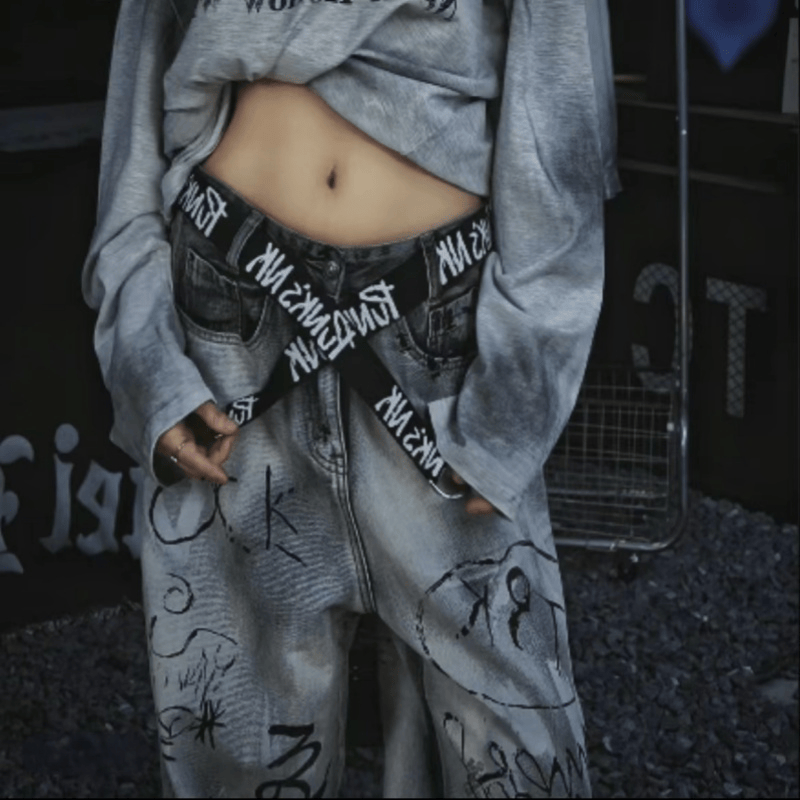 NY帆布腰带男女夏季新款装饰潮流字母裤带百搭ins风饰牛仔裤YD001