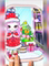 DIY MATERIAL PACKAGE GIRL CHRISTMAS HOUSE 12 SHEETS MATERIAL PACKAGE 1 SET OF QUIET BOOK GAME BOOK DOUDOU PARENT-CHILD PLAY PUZZLE