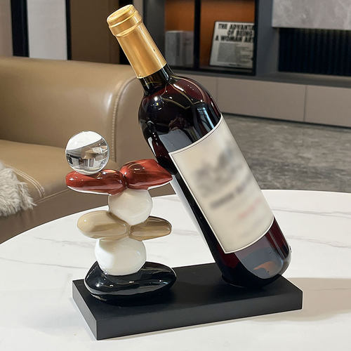 时来运转红酒架装饰品