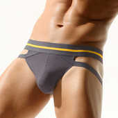 运动舒适健身性感中腰薄款 透气夏季 简约男士 青叔24102男士 内裤