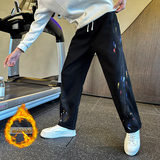 灰首K175绒-p88-控108抖音直播主风新款男士运动休闲裤社会小伙，男装休闲裤，星座309B(原A339-1)