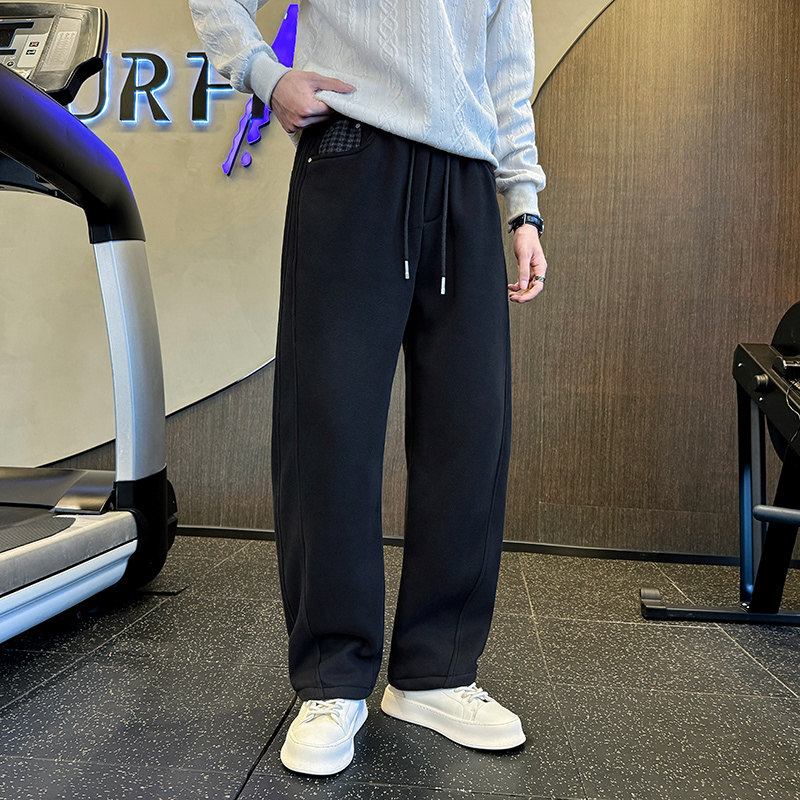 灰首K181-p68-控98抖音直播新款男士运动休闲裤社会小伙,男装休闲裤,星座309B(原A339-1)