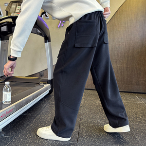 灰首K157p78-控108抖音直播主风新款男士运动休闲裤社会小伙图片