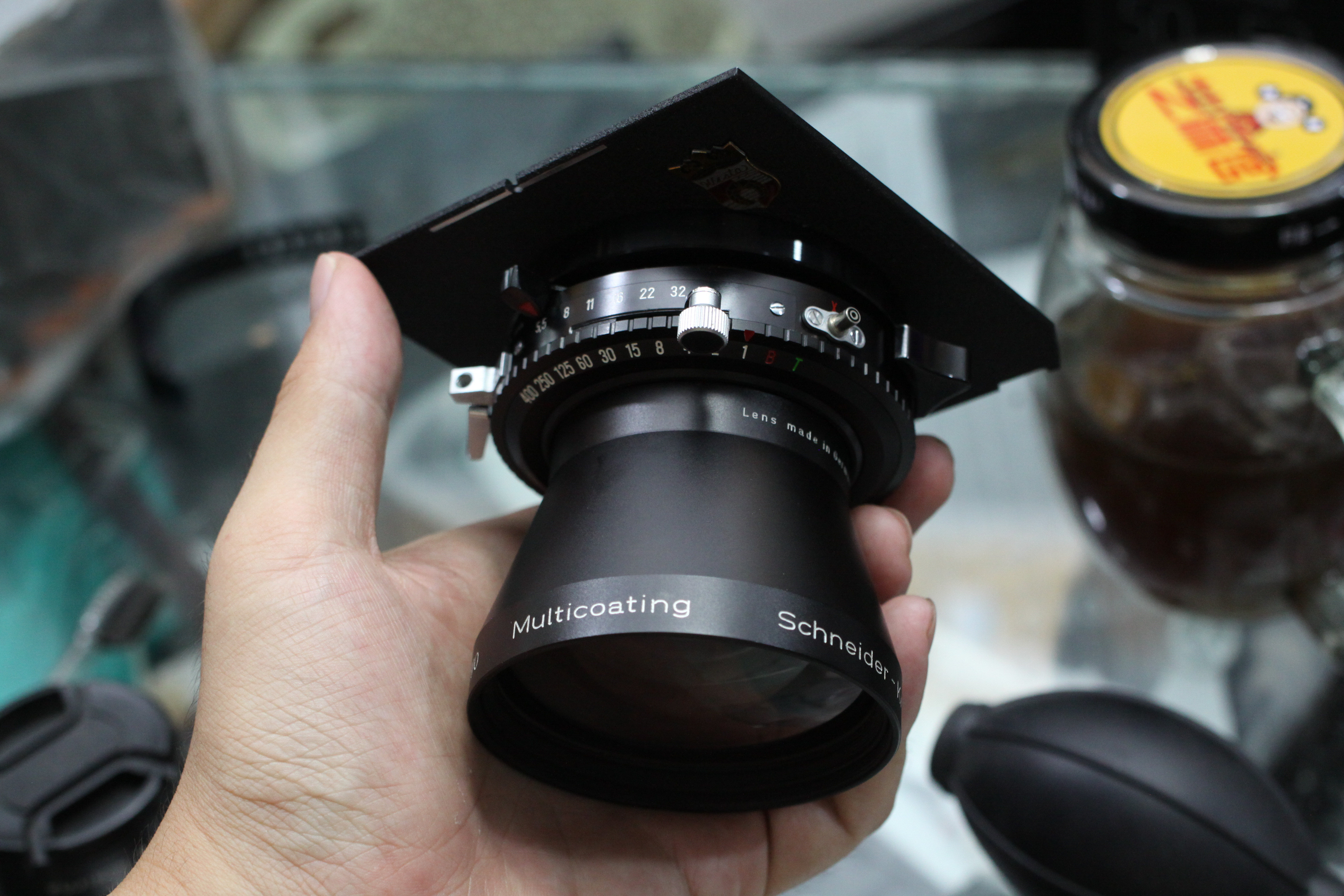 施耐德Tele-Arton 270 f5.5 4x5大画幅长焦镜头带wista林板