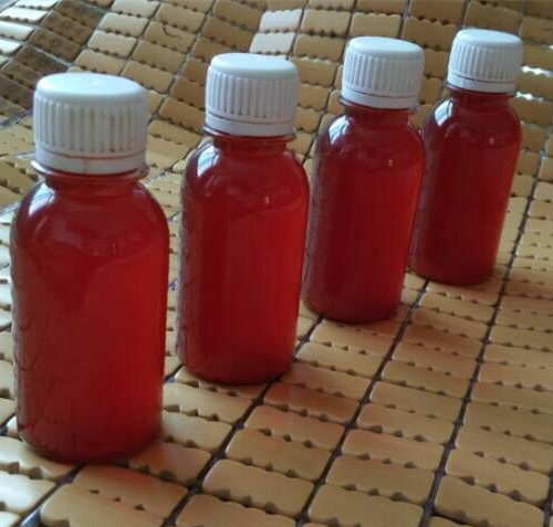 新鲜指甲花桃红白色打浆涂抹