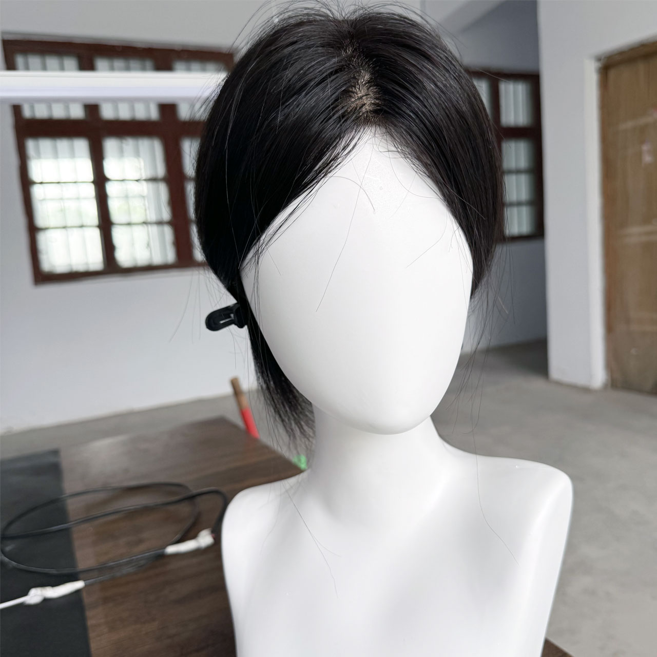 真发假发假刘海轻薄透气假发