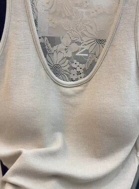 成熟气质蕾丝女神范短款吊带2025秋新款贵气小众欧货美背时尚内搭