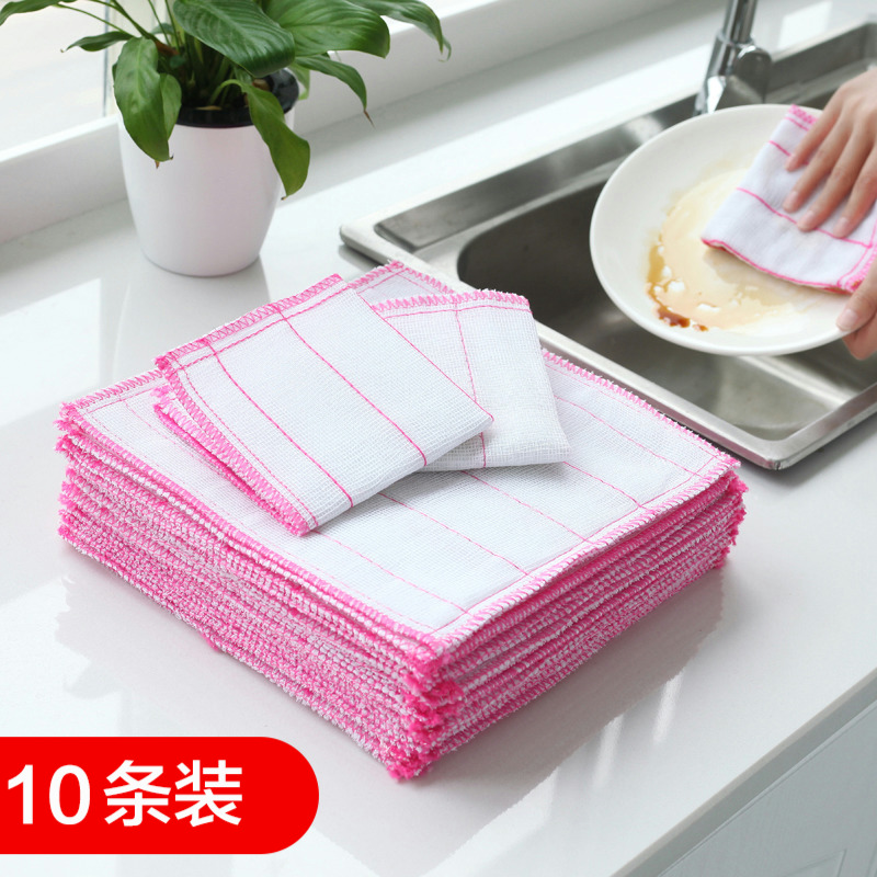 10厨房棉纱抹布洗碗吸水吸水