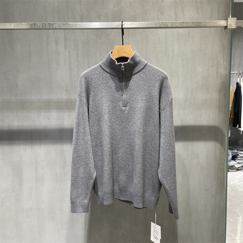 秋冬季男士立领羊毛上衣韩版潮流宽松休闲毛衣外套百搭套头针织衫,男装,针织衫/毛衣,淘宝优惠券,粉丝福利购,淘宝优惠卷
