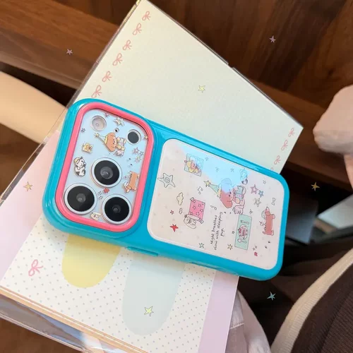 星星腊肠狗适用iPhone17pm苹果18手机壳15撞色边框16亚克力卡通硬