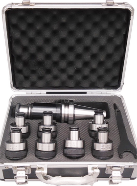 BT30-GT12/GT24柔性攻丝夹头套装BT30可伸缩刀柄加工中心过载保护