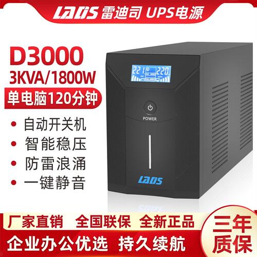 雷迪司UPSD30003KVA服务器