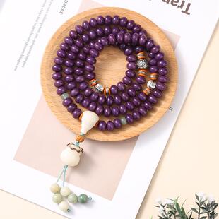 原生态菩提根DIY菩提籽约108颗算盘珠念珠袋袋有福手腕手串挂脖链