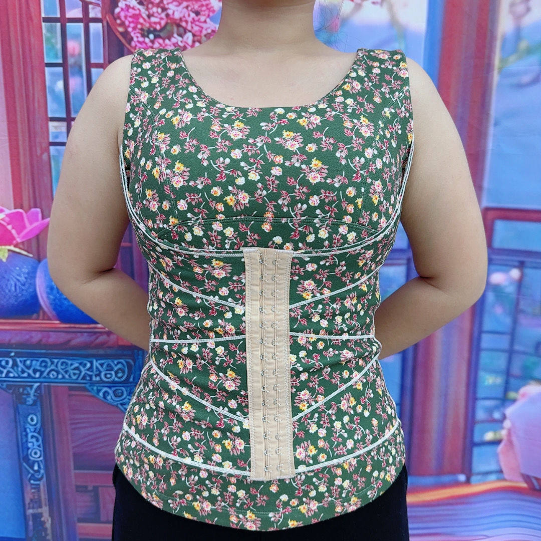 冬季收腹塑身保暖背心女带胸垫胸保暖上装