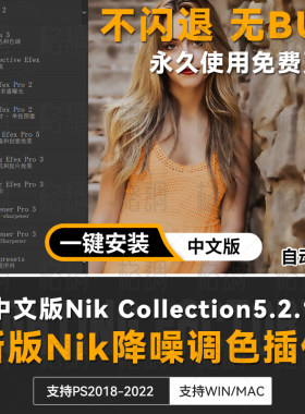 ps滤镜调色插件Nik Color Efex Pro5 win/mac中文版Collection5