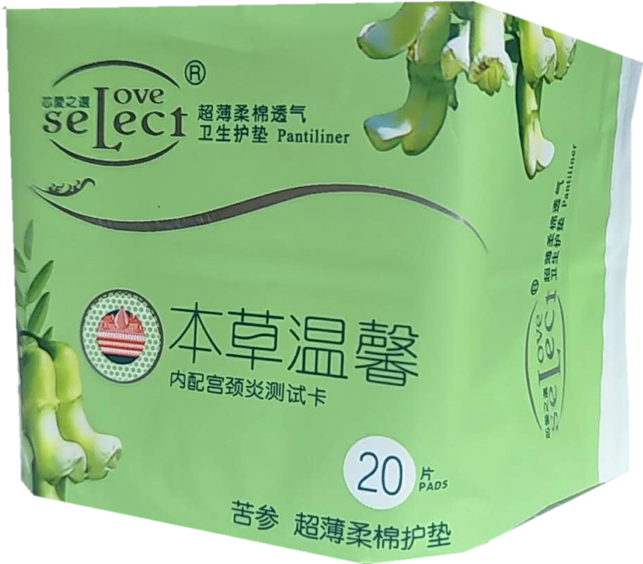 苦参护垫卫生巾抑菌透气