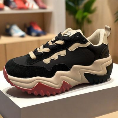 断码清仓真皮女鞋2025新款老爹鞋