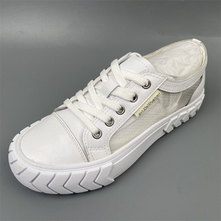 35码 运动休闲板鞋 真皮小白鞋 新款 女2026夏季 工厂撤柜品牌捡漏断码