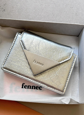 卡包女款2024新款韩国fennec小众设计感钱包女真皮ins风零钱包