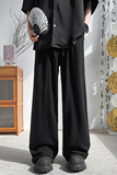 秋季新中式垂感长裤宽松阔腿风亚麻拖地裤A321-1-K938-P70，商品下架区，电商A321-1（原钱塘6020）